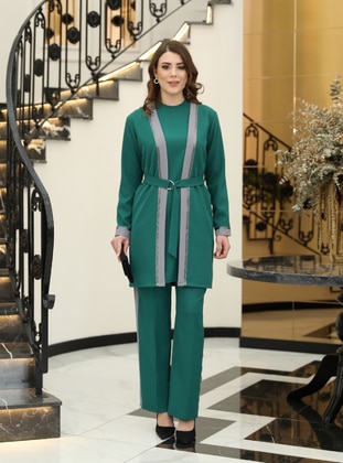 Emerald - Unlined - Suit - Elben Moda