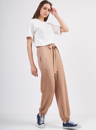 Stone Color - Pants - Nare