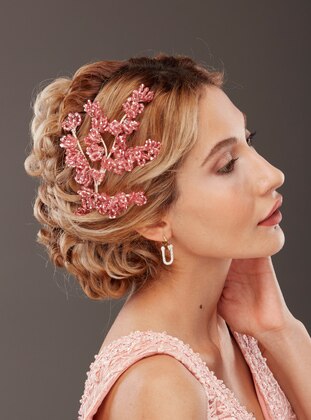 Dusty Rose - Bridal & Henna Accessories - SİMAY AKSESUAR