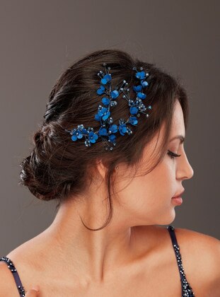 Blue - Bridal & Henna Accessories - SİMAY AKSESUAR