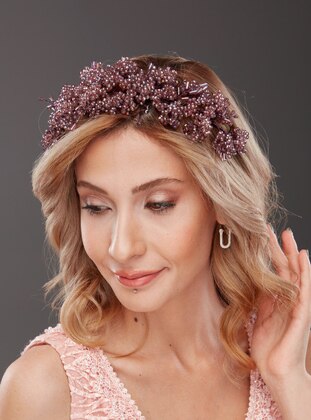 Maroon - Bridal & Henna Accessories - SİMAY AKSESUAR