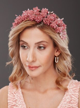 Pink - Bridal & Henna Accessories - SİMAY AKSESUAR