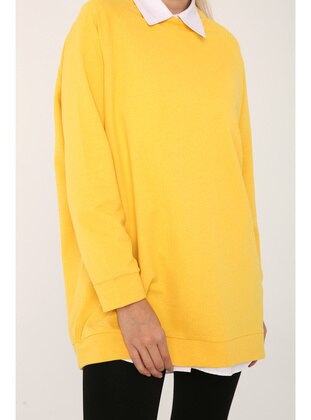 Yellow - Sweat-shirt - Yarece
