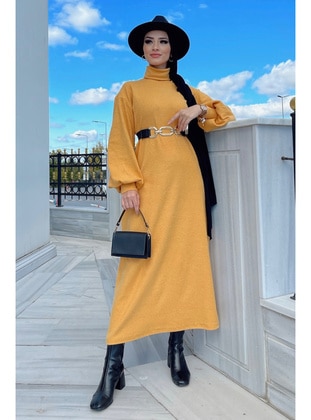 Mustard - Knit Dresses - Liz Butik