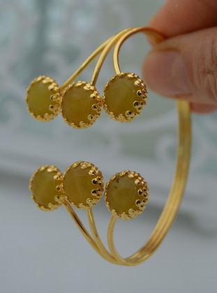 Golden color - Bracelet - Stoneage