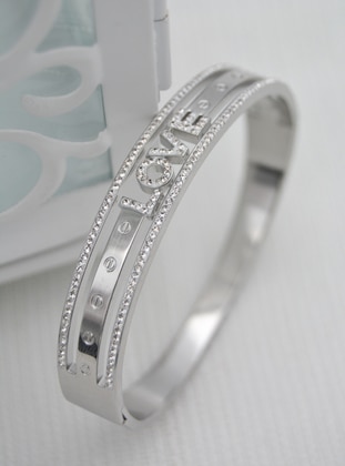 Silver color - Bracelet - Stoneage