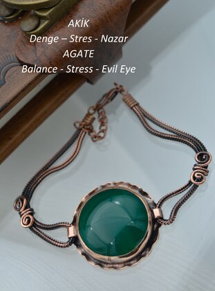 Copper color - Bracelet - Stoneage