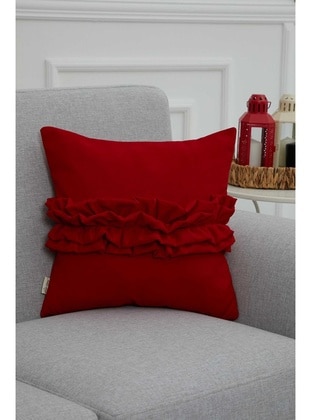 Red - Throw Pillow Covers - Aisha`s Design