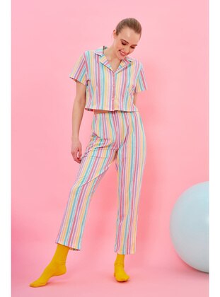 Multi Color - Pyjama Set - Loya