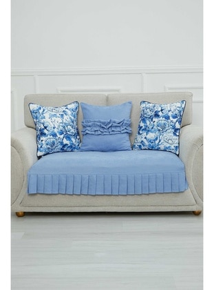 Light Blue - Sofa Throws - Aisha`s Design