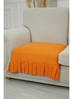 Orange - Sofa Throws - Aisha`s Design