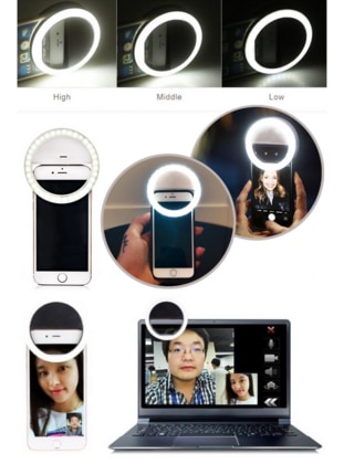 Selfie Led Highlighter Light 3 Stage Ring Light
