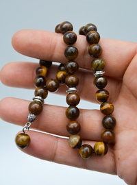 Tiger's Eye Prayer Beads Multi Color