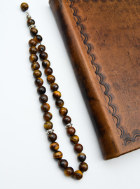 Tiger's Eye Prayer Beads Multi Color
