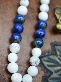 Multi-Color Howlite & Lapis Prayer Beads