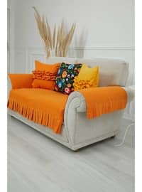 Orange - Sofa Throws