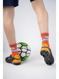 Black - Orange - Sports Shoes