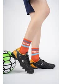 Black - Orange - Sports Shoes
