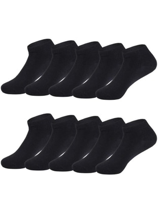 أسود - جوارب رجالية  - Sockshion