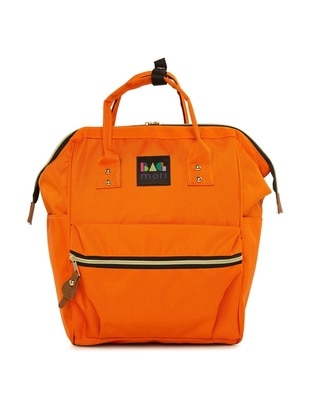 Orange - Backpacks - Bagmori