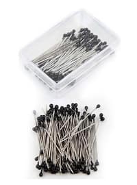 Black - 100 Pcs Black Turban Needle Bulk Needle