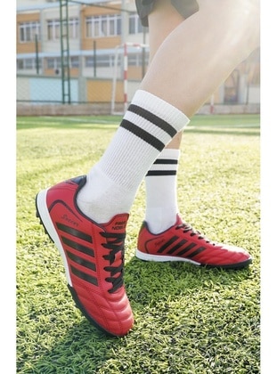 Red - Football Boots - Sports Shoes - Muggo