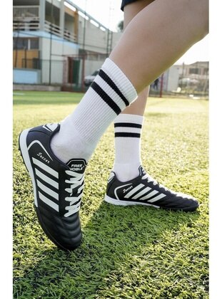 Black - Football Boots - Sports Shoes - Muggo