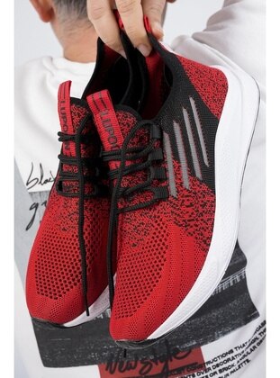 Red - Sport - Sports Shoes - Muggo