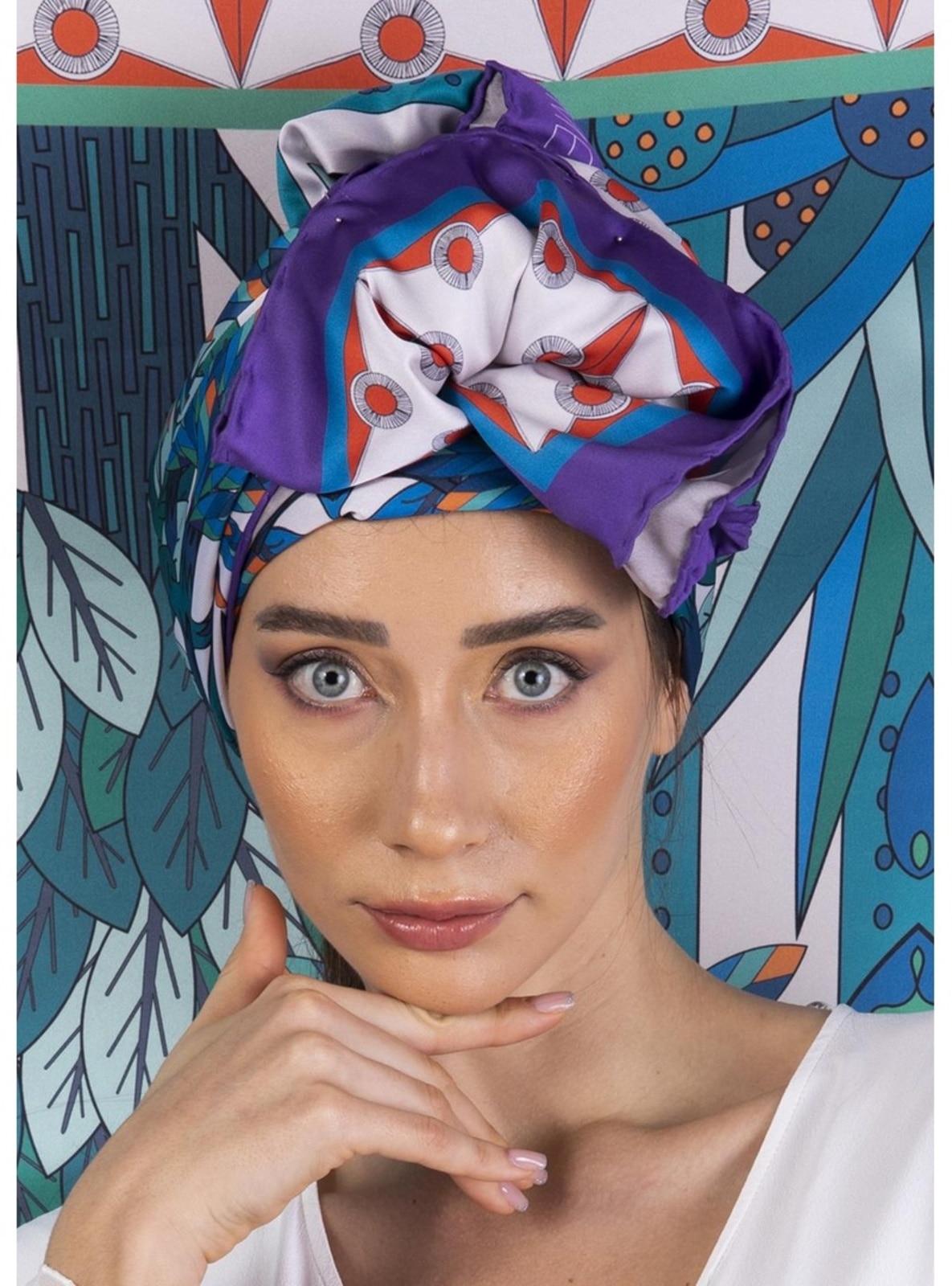 Multi store head scarf