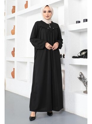 Black - Abaya - Moda Ebva