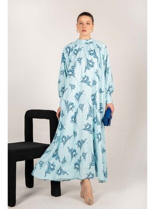 Icy Blue - Modest Dress - Melike Tatar