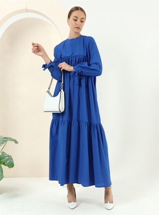 Saxe Blue - Modest Dress - Bwest