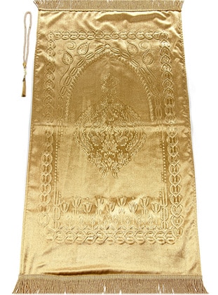 Gold color - Prayer Mat - İhvan