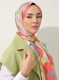 Multi Color - Printed - Twill - Shawl