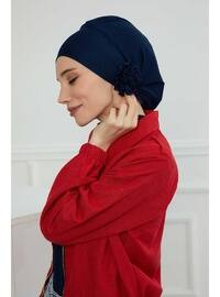 Navy Blue - Instant Scarf