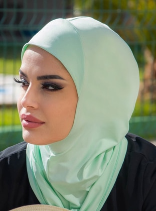 Sea Green - Swim Hijab - AİŞE TESETTÜR