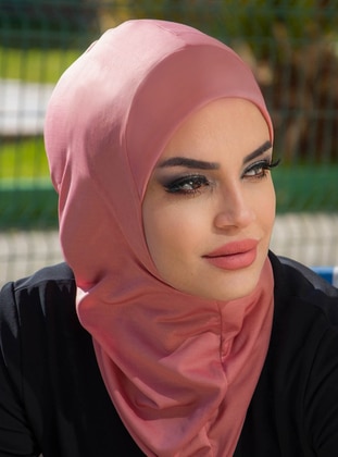 Dark Powder Pink - Swim Hijab - AİŞE TESETTÜR