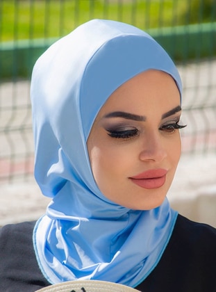 Baby Blue - Swim Hijab - AİŞE TESETTÜR