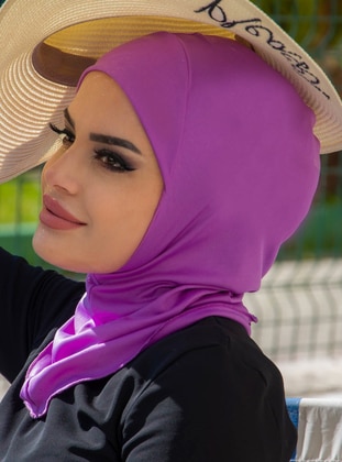 Lilac - Swim Hijab - AİŞE TESETTÜR