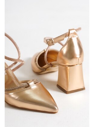 300gr - Copper color - Heels - Moda Değirmeni