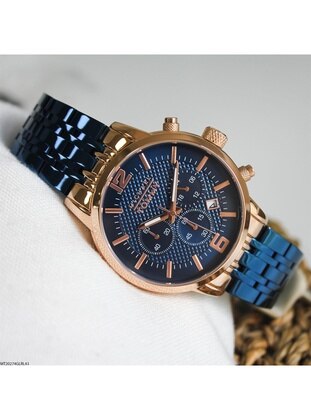 Navy Blue - Watches - Michael Tommy