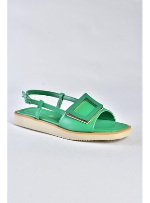 Green - Sandal - Sandal - Fox Shoes