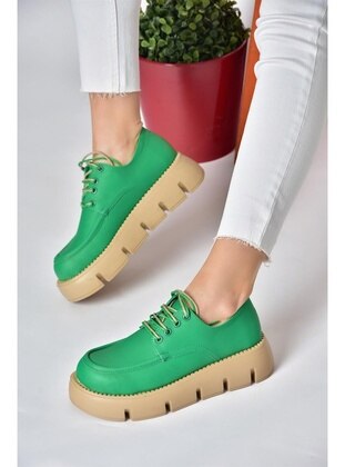 Green - Casual - Casual Shoes - Fox Shoes