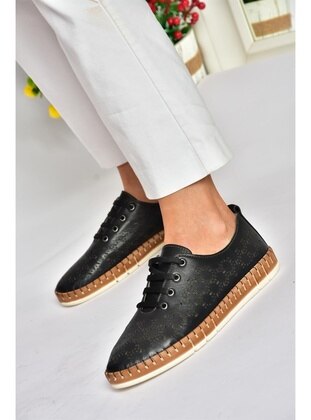 Black - Casual - Casual Shoes - Fox Shoes