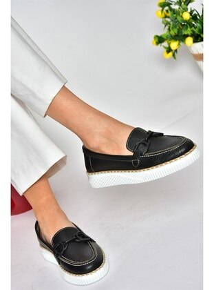 Black - Casual - Casual Shoes - Fox Shoes