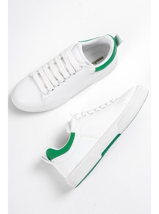 Green - Sports Shoes - DİVOLYA