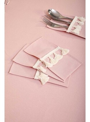 Light Powder Pink - Dinner Table Textiles - Aisha`s Design