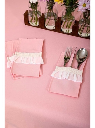 Powder Pink - Dinner Table Textiles - Aisha`s Design