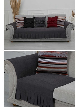 Grey - Sofa Throws - Aisha`s Design