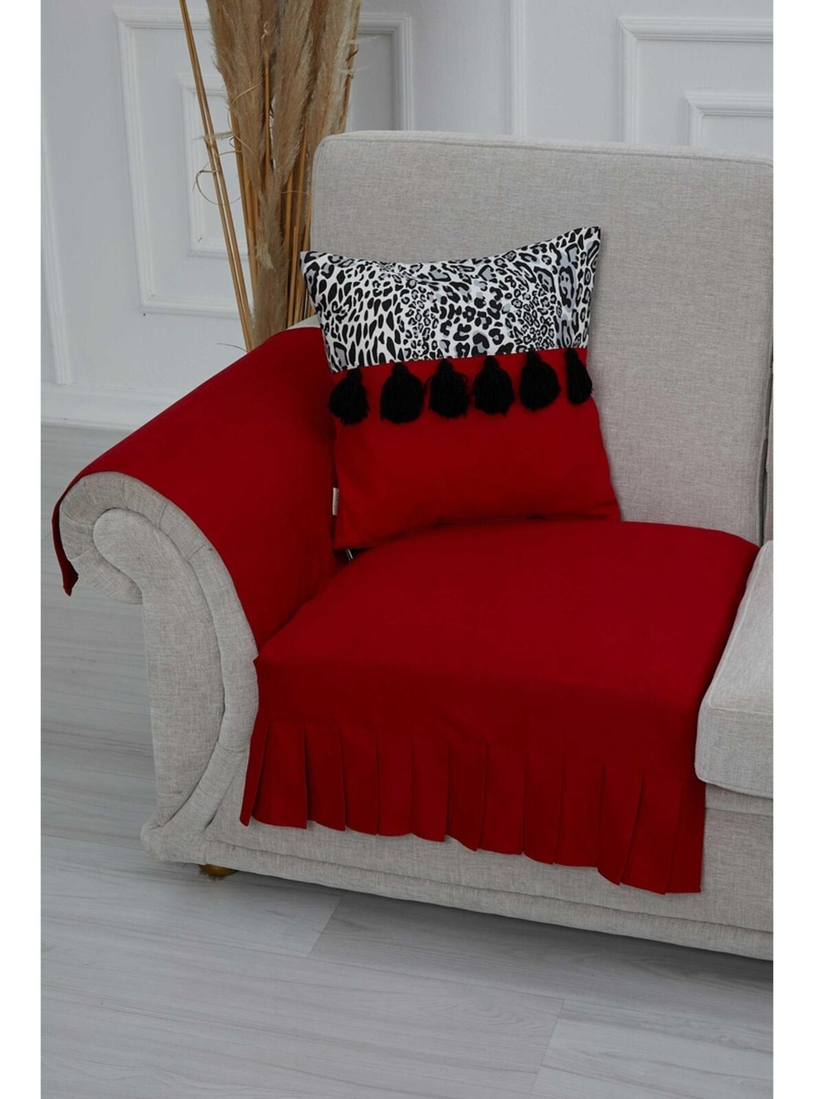 Red - Sofa Throws